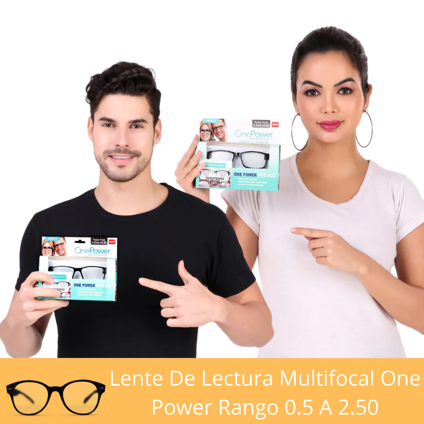 Lente De Lectura Multifocal One Power